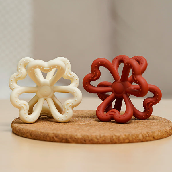Silicone Clover Teether