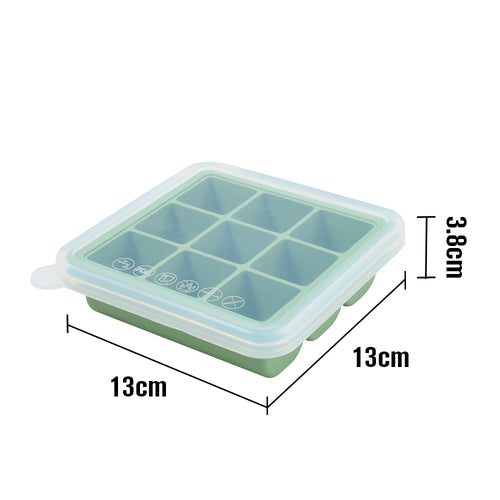 Baby Food and Breast Milk Freezer Tray - 6 Compartments