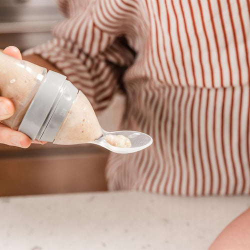 Baby food clearance dispensing spoon